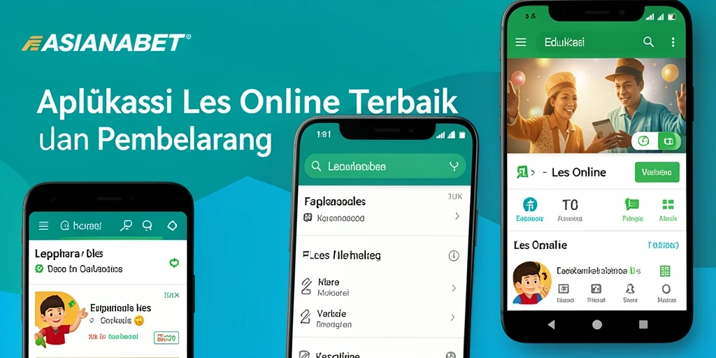 Antarmuka ASIANABET yang intuitif untuk belajar online.