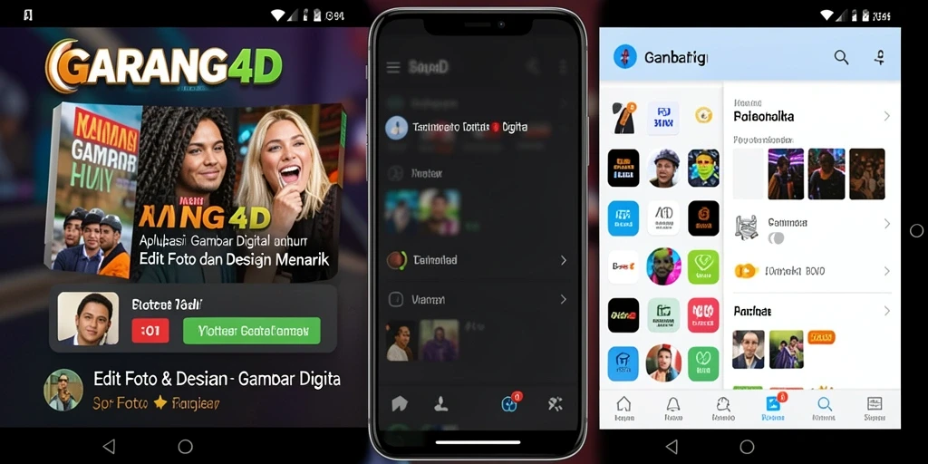 Antarmuka pengguna GARANG4D yang intuitif dan menarik untuk desain digital.